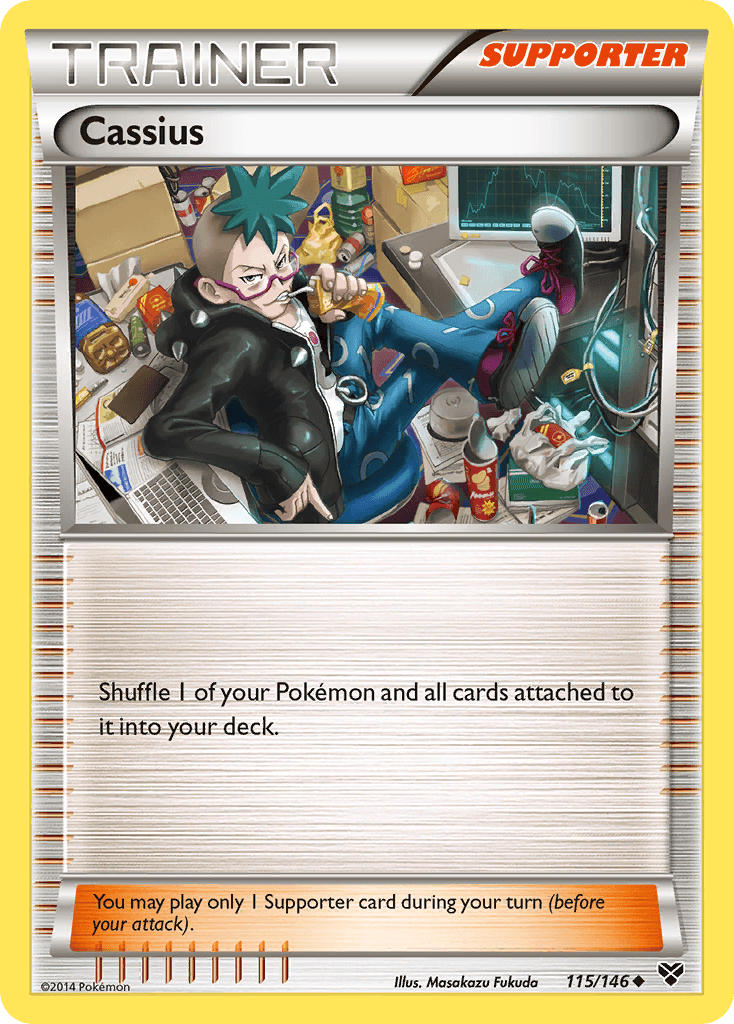 Cassius, kortbilde fra pokemontcg.io
