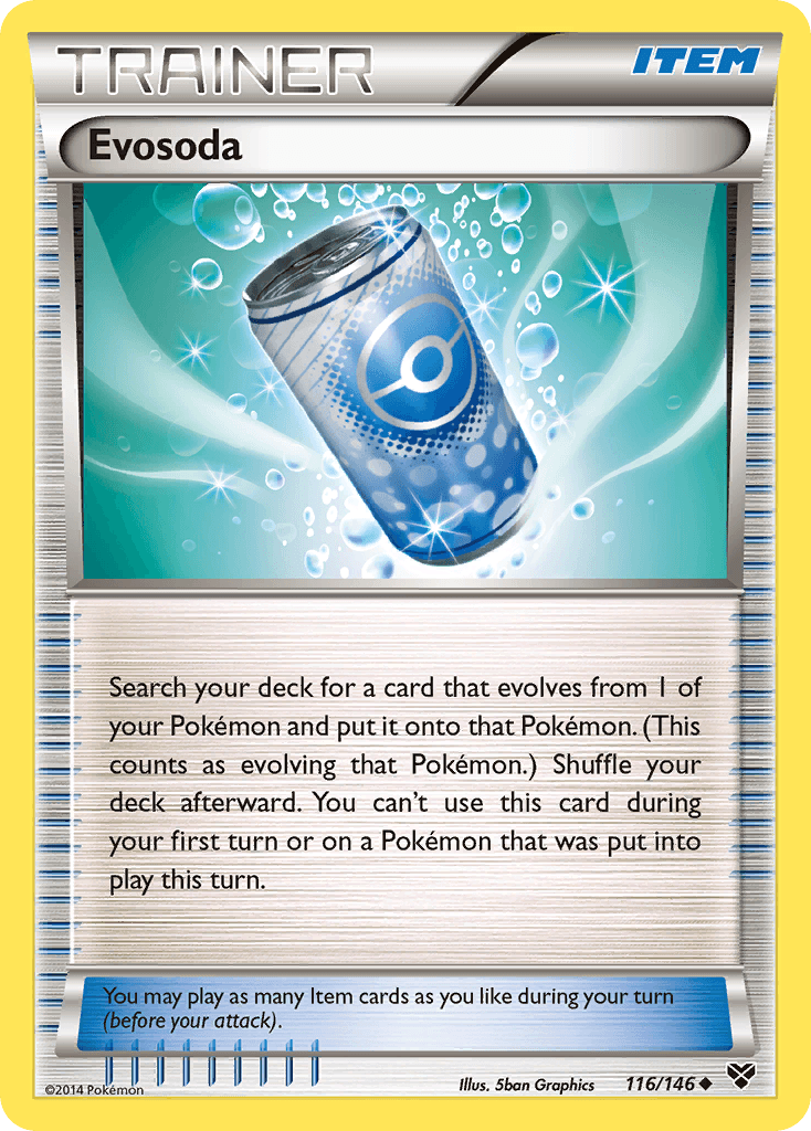 Evosoda, kortbilde fra pokemontcg.io