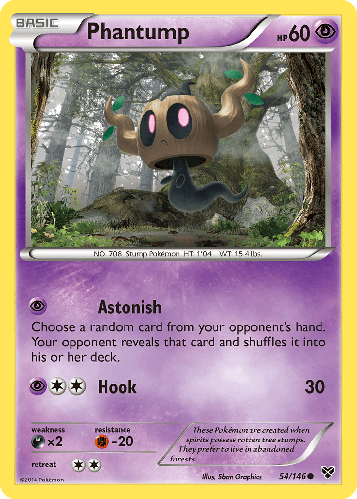 Phantump, kortbilde fra pokemontcg.io