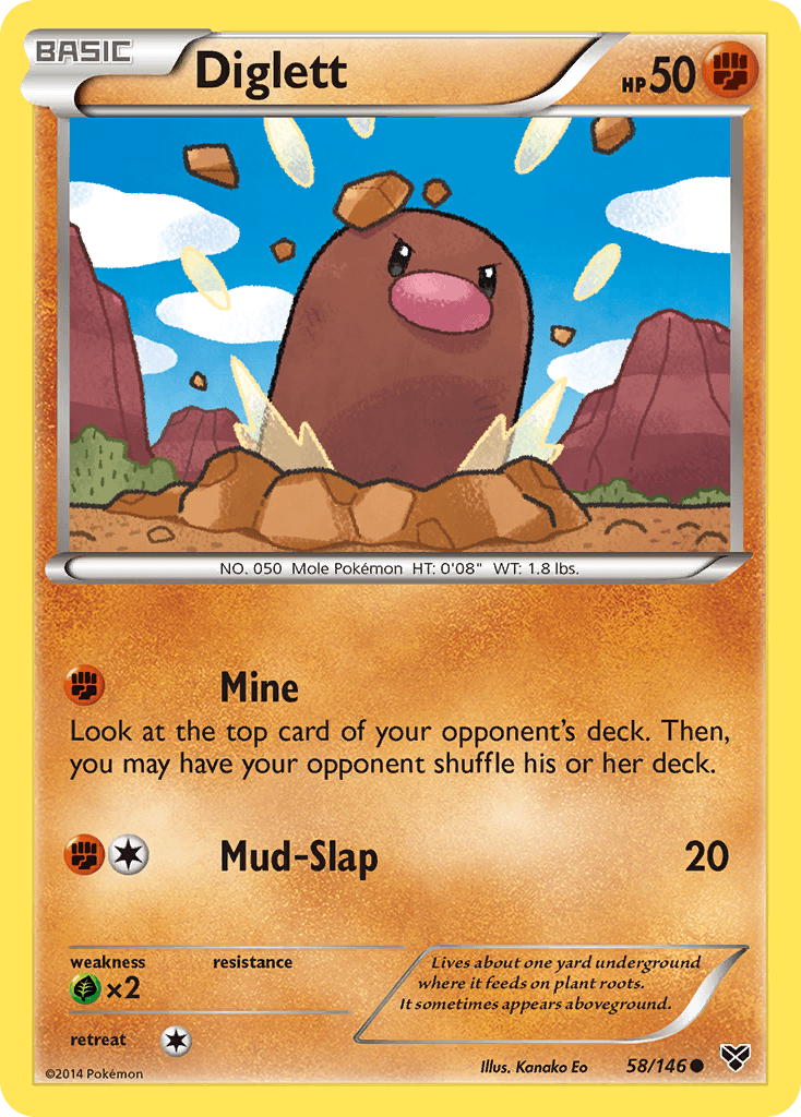 Diglett, kortbilde fra pokemontcg.io