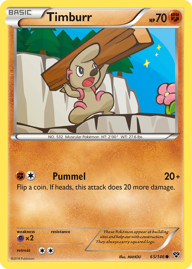 Timburr, kortbilde fra pokemontcg.io