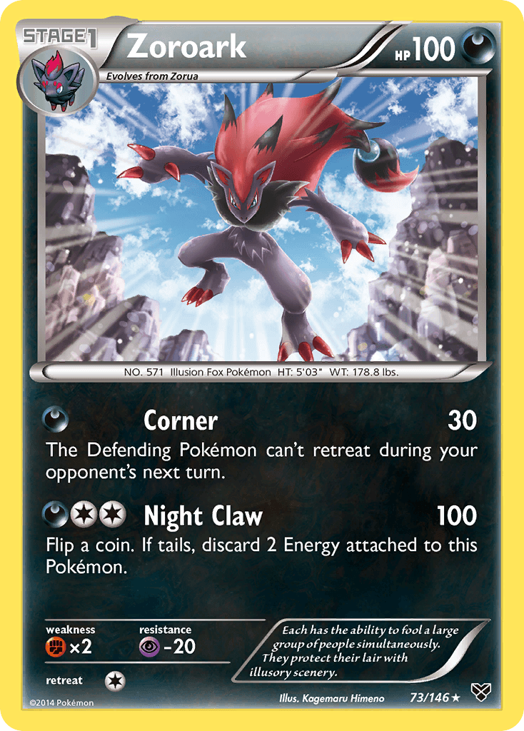 Zoroark, kortbilde fra pokemontcg.io