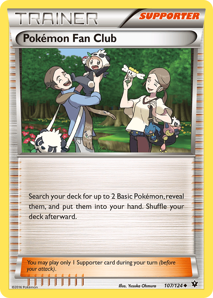 Pokémon Fan Club, kortbilde fra pokemontcg.io