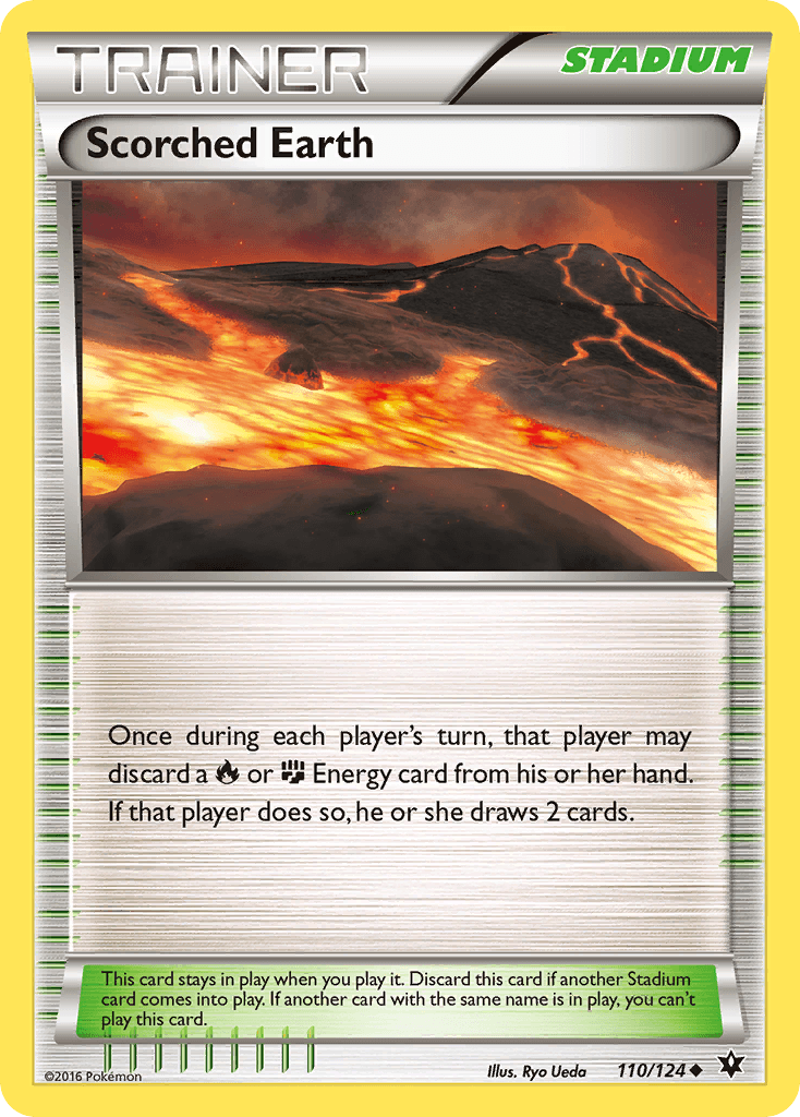 Scorched Earth, kortbilde fra pokemontcg.io