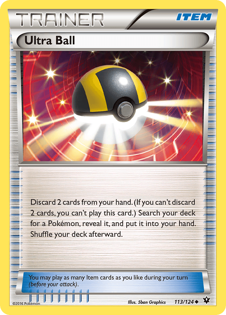 Ultra Ball, kortbilde fra pokemontcg.io
