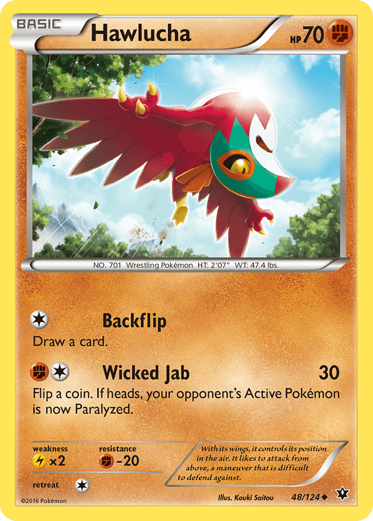 Hawlucha, kortbilde fra pokemontcg.io