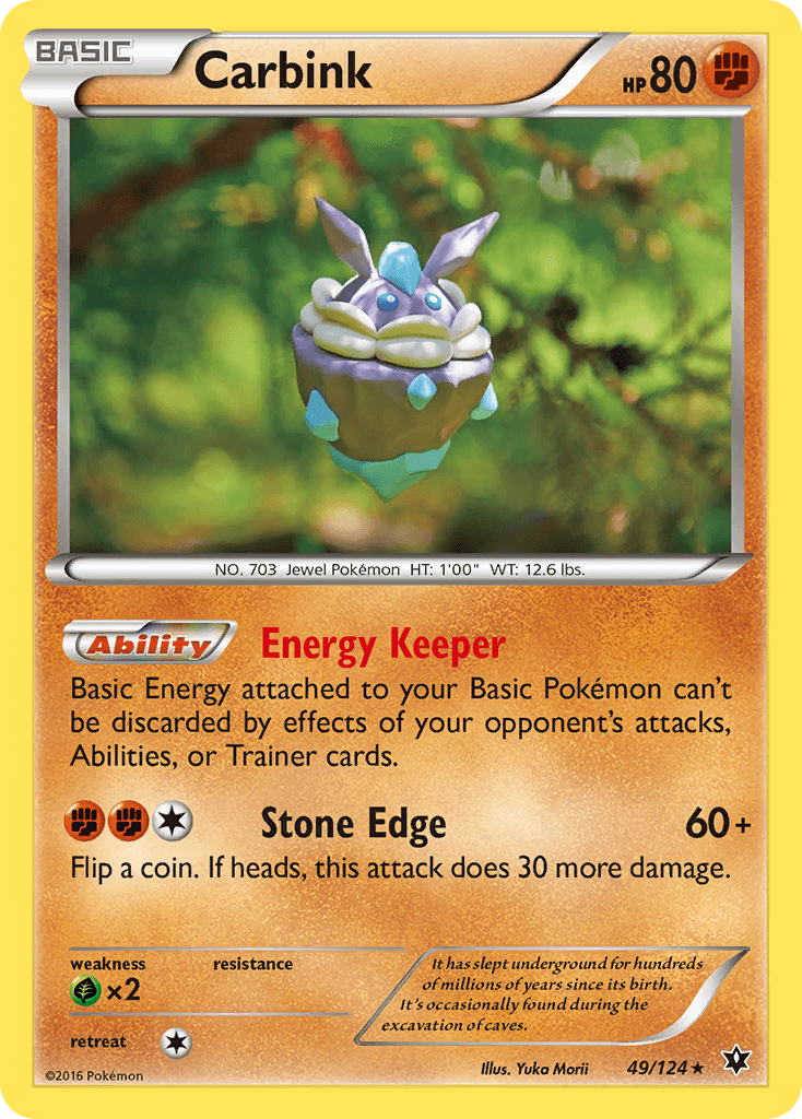 Carbink, kortbilde fra pokemontcg.io