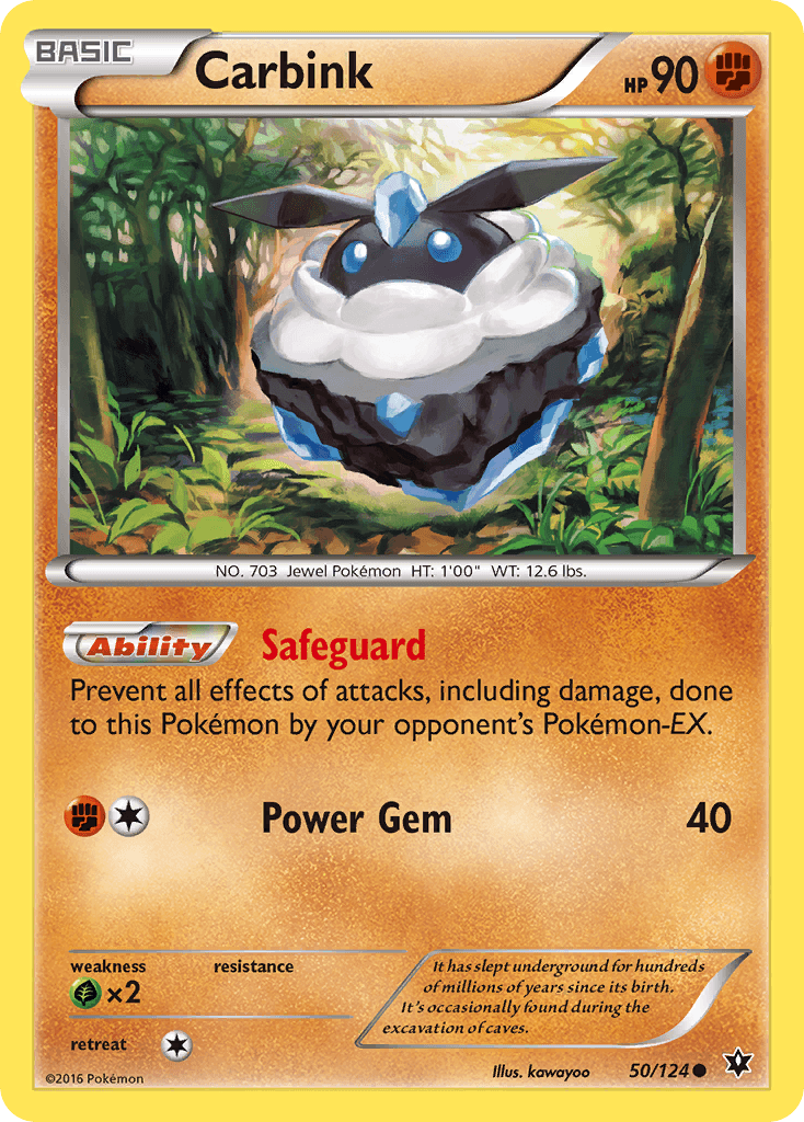 Carbink, kortbilde fra pokemontcg.io