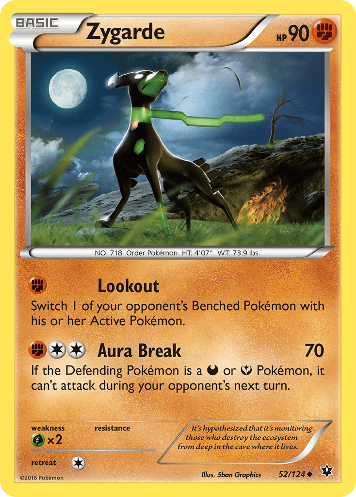 Zygarde, kortbilde fra pokemontcg.io