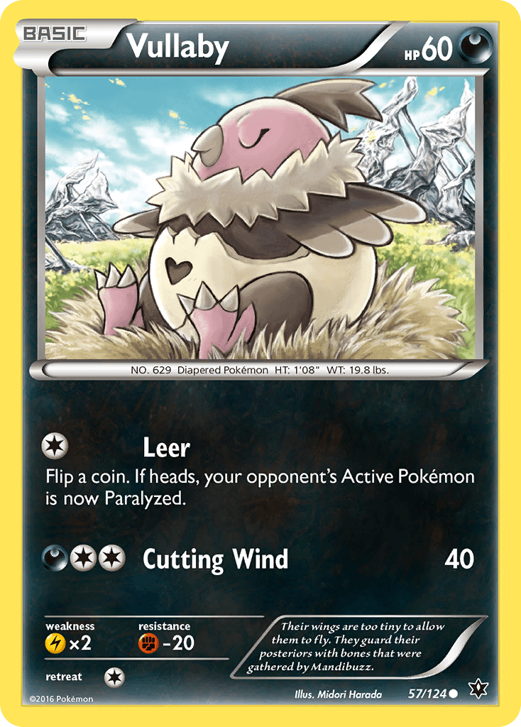 Vullaby, kortbilde fra pokemontcg.io