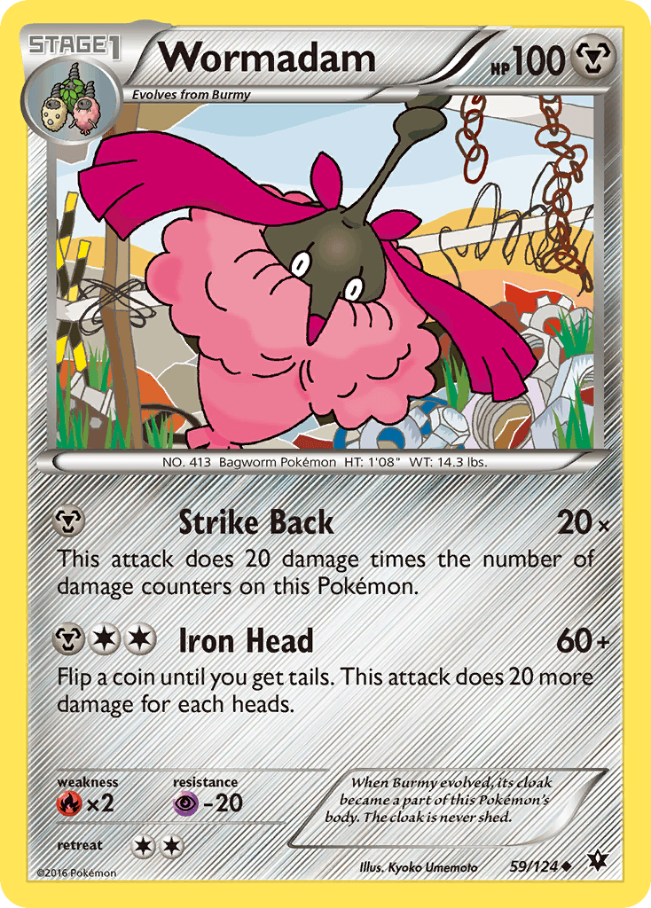 Wormadam, kortbilde fra pokemontcg.io