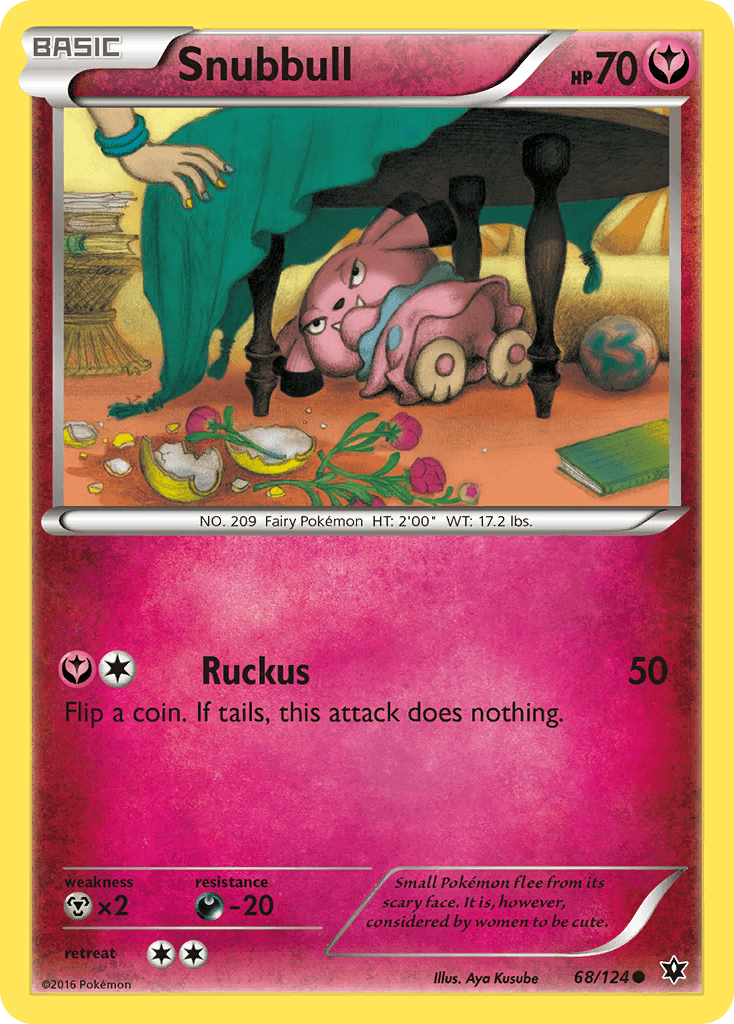 Snubbull, kortbilde fra pokemontcg.io