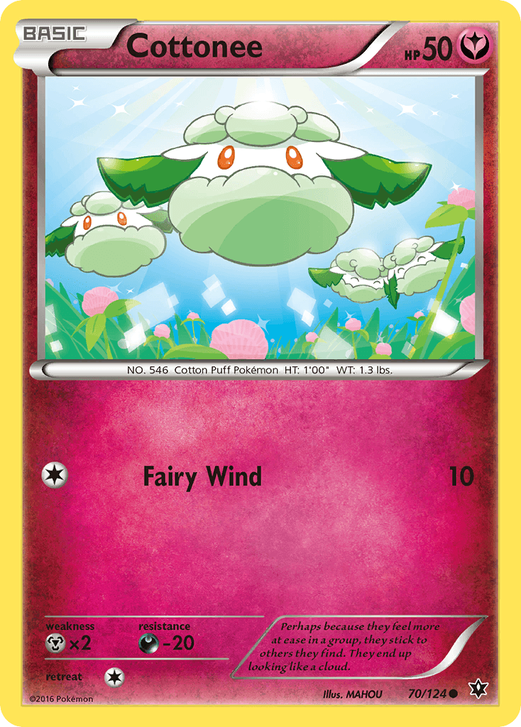 Cottonee, kortbilde fra pokemontcg.io