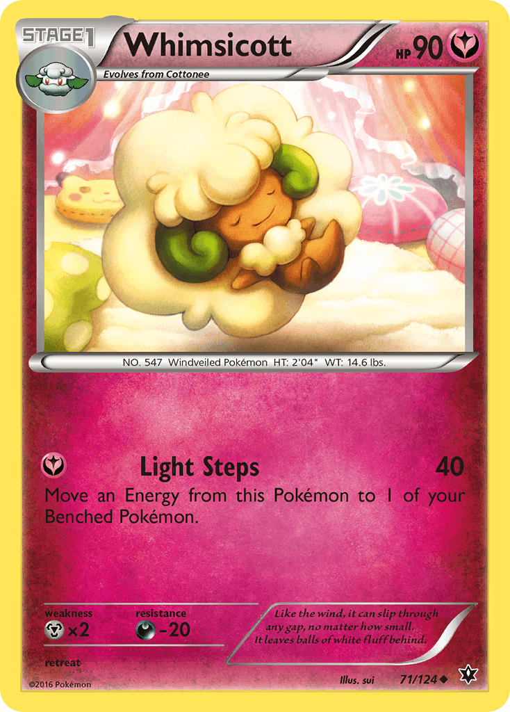 Whimsicott, kortbilde fra pokemontcg.io