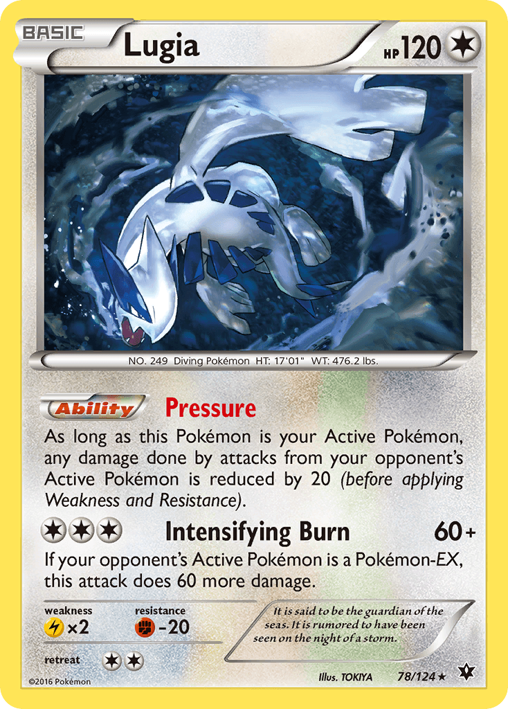 Lugia, kortbilde fra pokemontcg.io