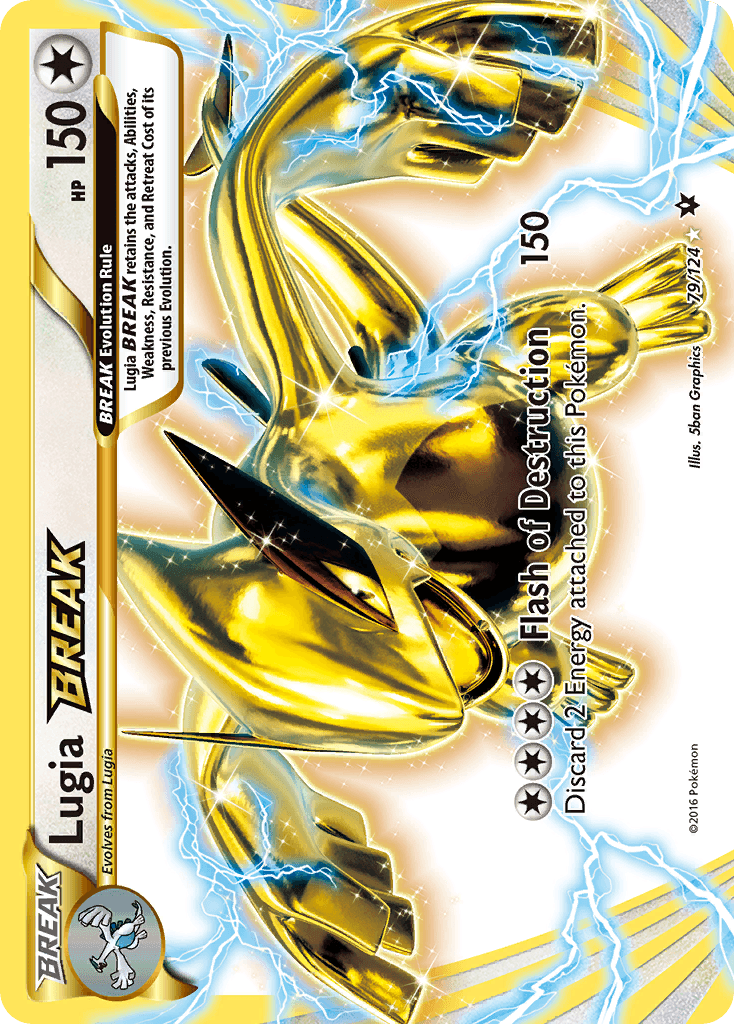 Lugia BREAK, kortbilde fra pokemontcg.io