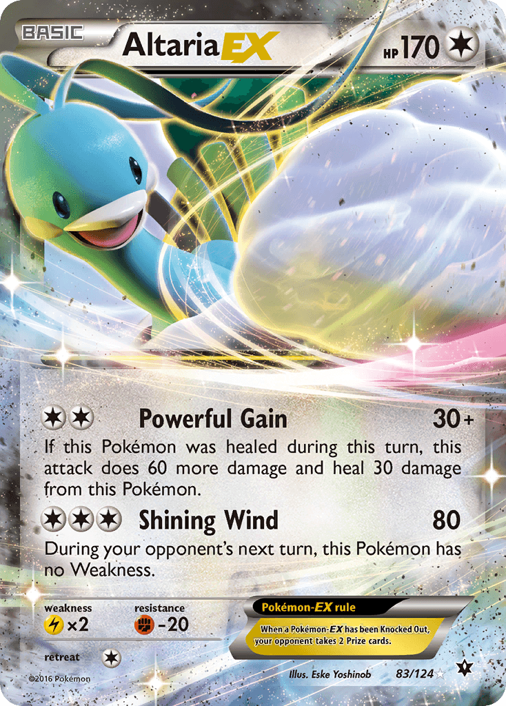 Altaria-EX, kortbilde fra pokemontcg.io