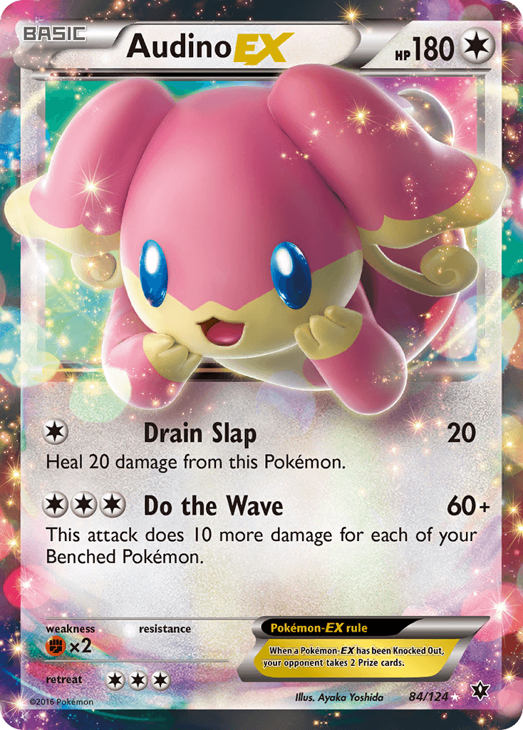 Audino-EX, kortbilde fra pokemontcg.io