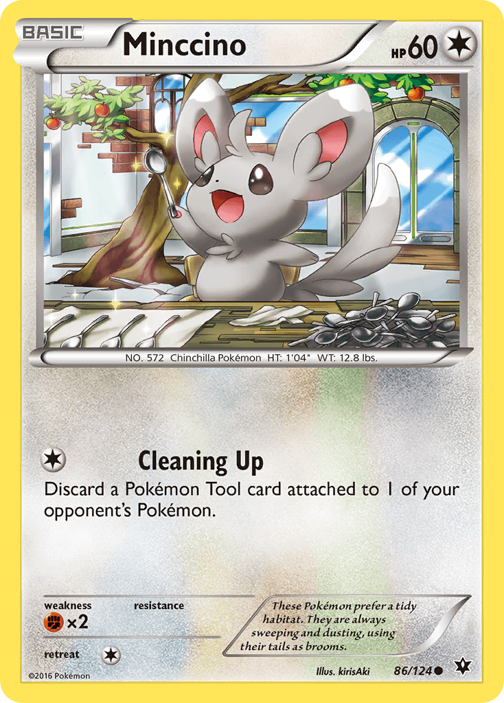Minccino, kortbilde fra pokemontcg.io