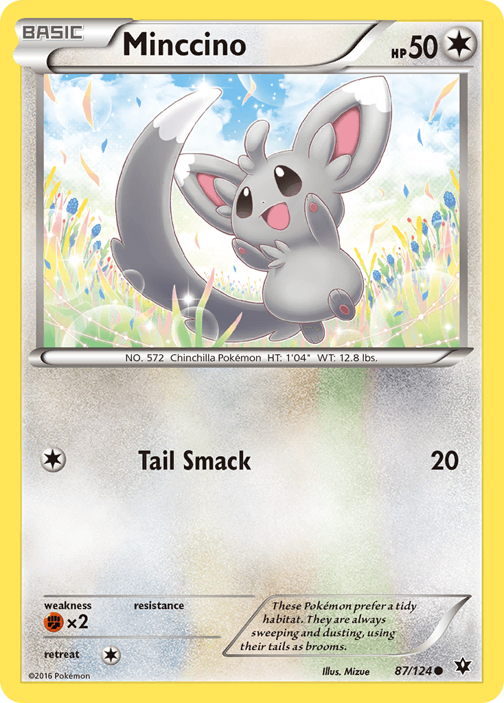 Minccino, kortbilde fra pokemontcg.io