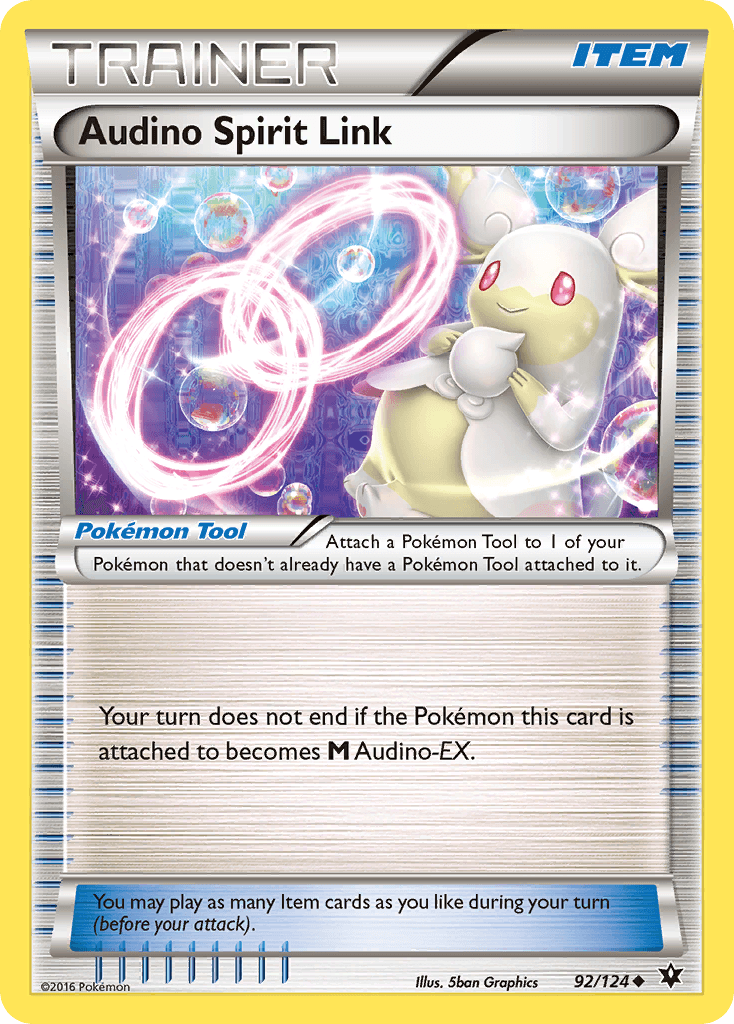 Audino Spirit Link, kortbilde fra pokemontcg.io