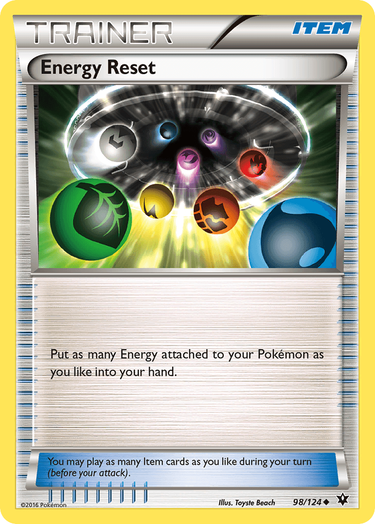 Energy Reset, kortbilde fra pokemontcg.io