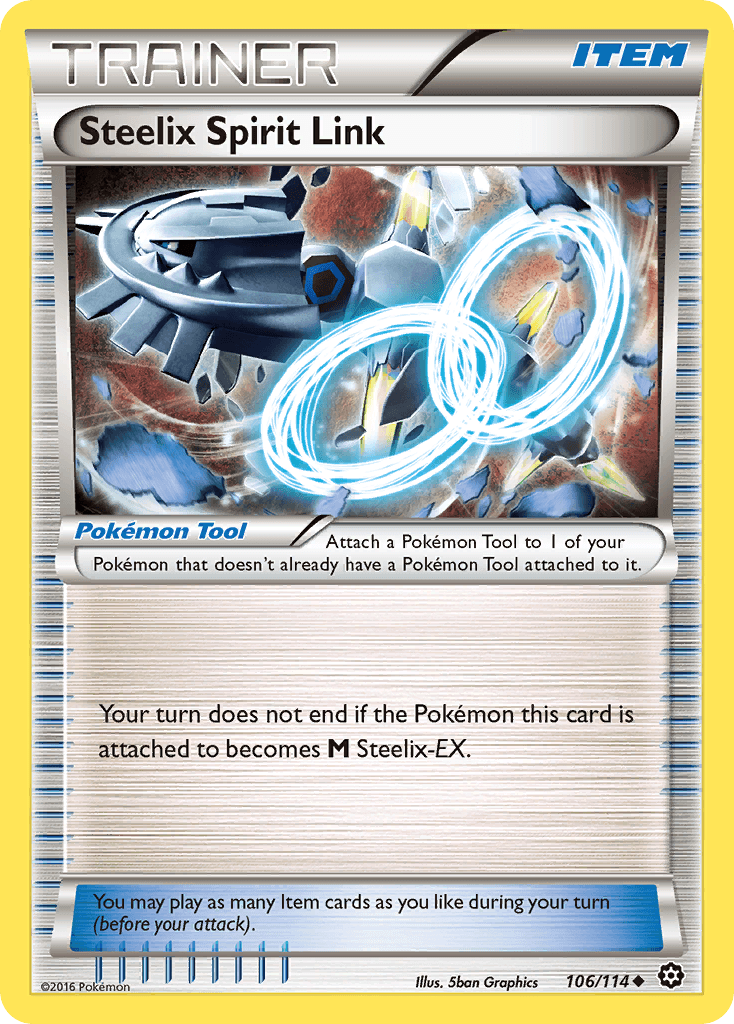 Steelix Spirit Link, kortbilde fra pokemontcg.io