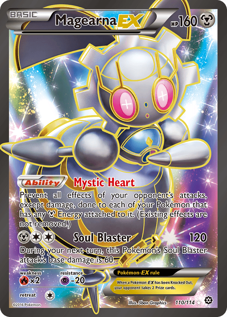 Magearna-EX, kortbilde fra pokemontcg.io