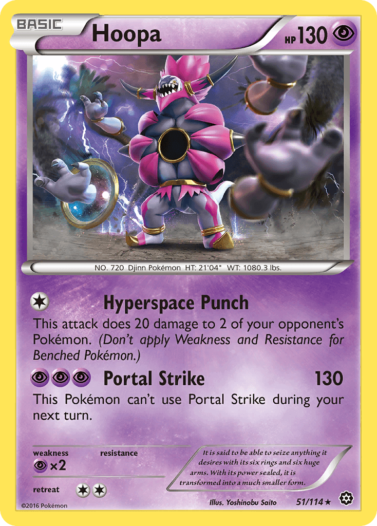 Hoopa, kortbilde fra pokemontcg.io