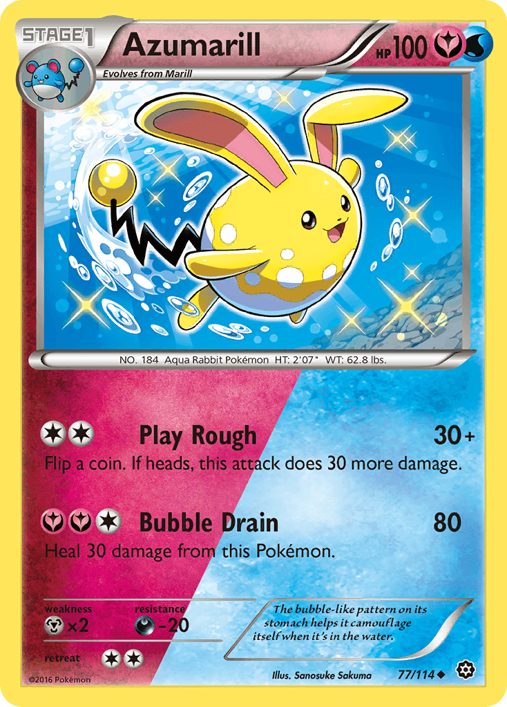 Azumarill, kortbilde fra pokemontcg.io