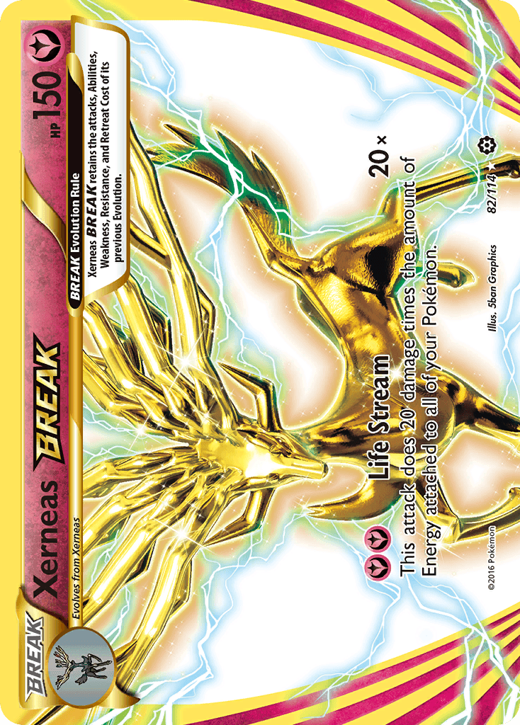 Xerneas BREAK, kortbilde fra pokemontcg.io