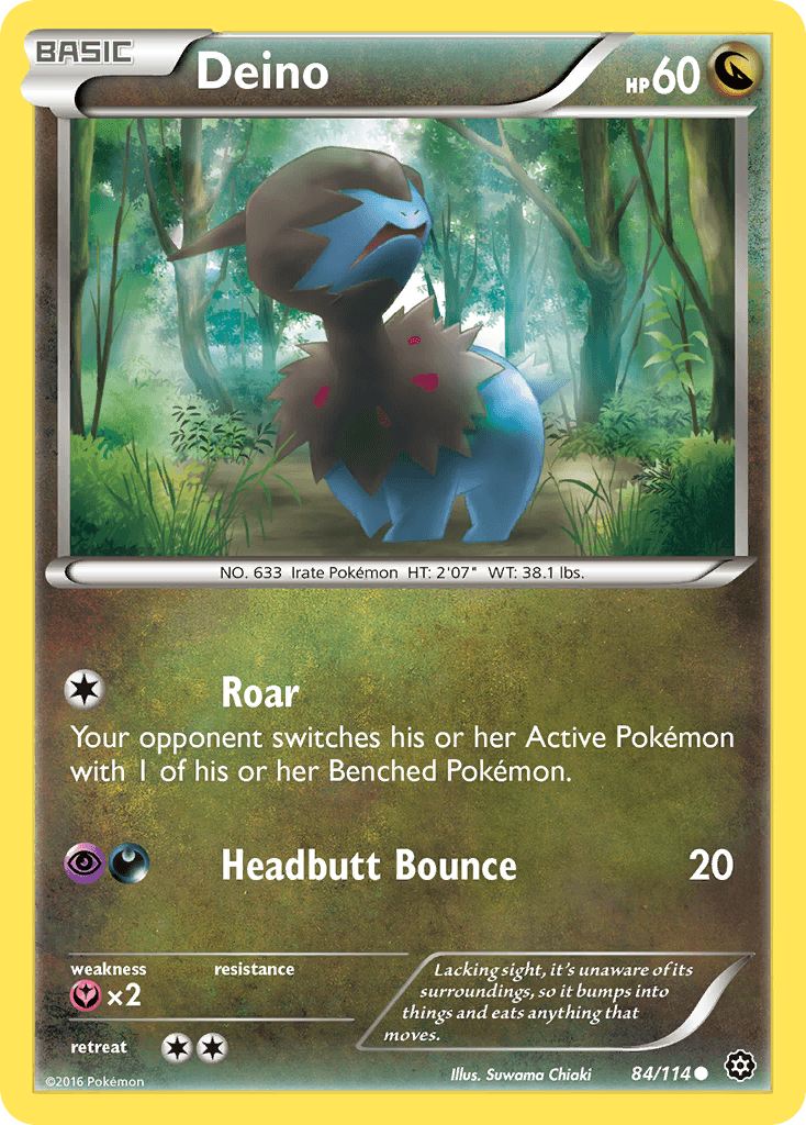 Deino, kortbilde fra pokemontcg.io