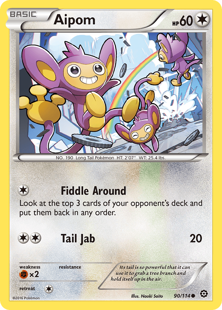 Aipom, kortbilde fra pokemontcg.io