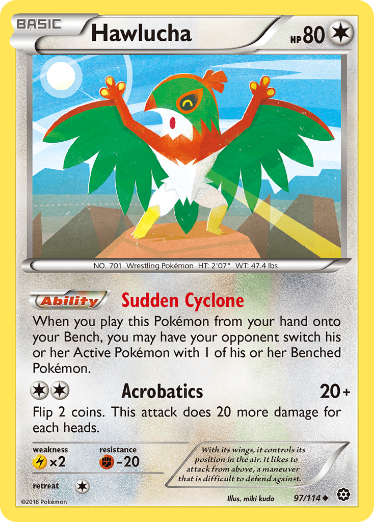 Hawlucha, kortbilde fra pokemontcg.io