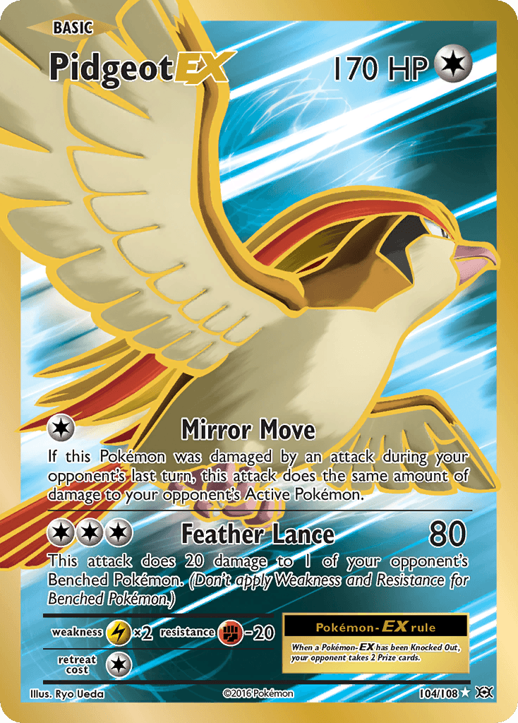 Pidgeot-EX, kortbilde fra pokemontcg.io