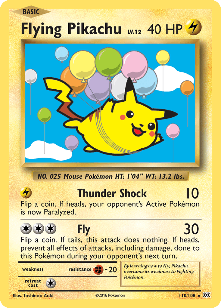Flying Pikachu, kortbilde fra pokemontcg.io