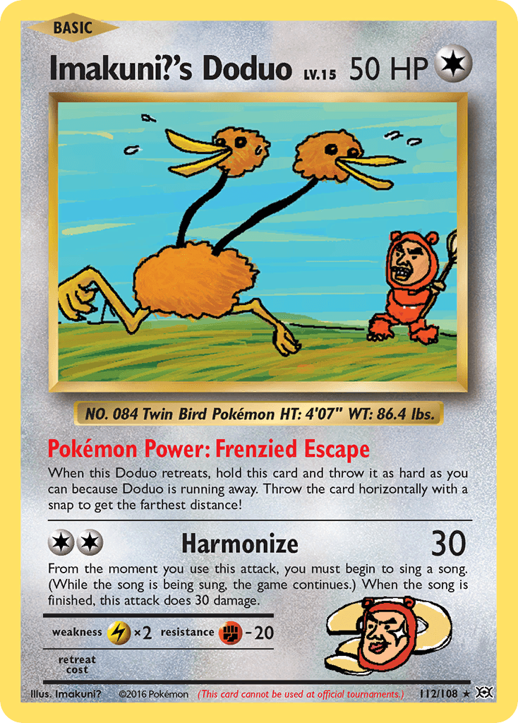 Imakuni?'s Doduo, kortbilde fra pokemontcg.io