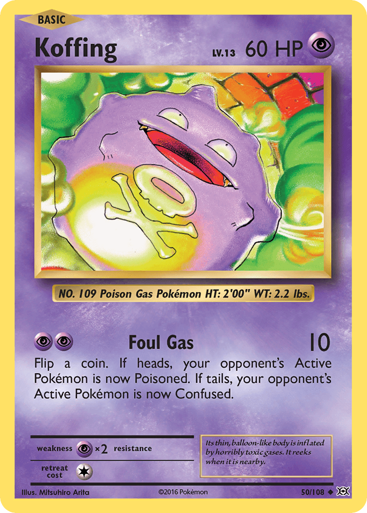 Koffing, kortbilde fra pokemontcg.io