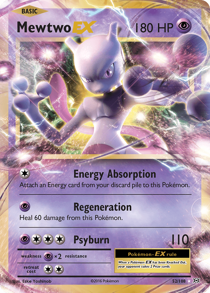 Mewtwo-EX, kortbilde fra pokemontcg.io