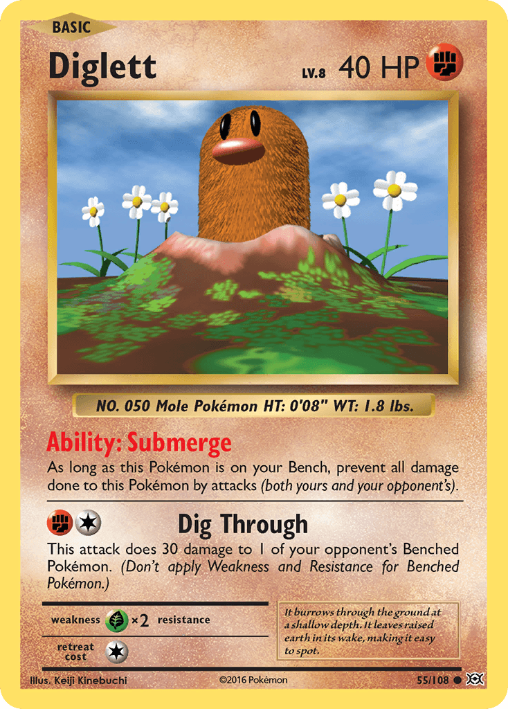 Diglett, kortbilde fra pokemontcg.io