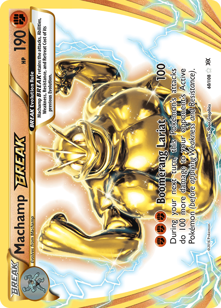 Machamp BREAK, kortbilde fra pokemontcg.io