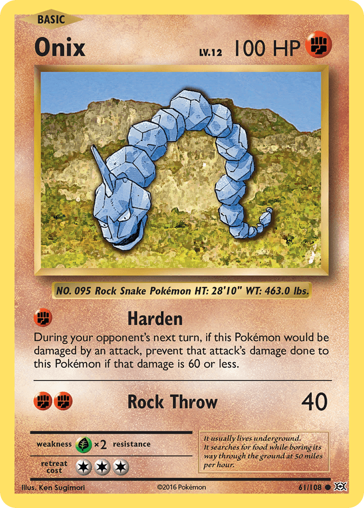 Onix, kortbilde fra pokemontcg.io