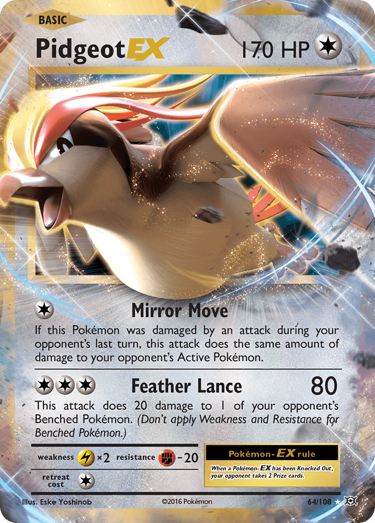 Pidgeot-EX, kortbilde fra pokemontcg.io