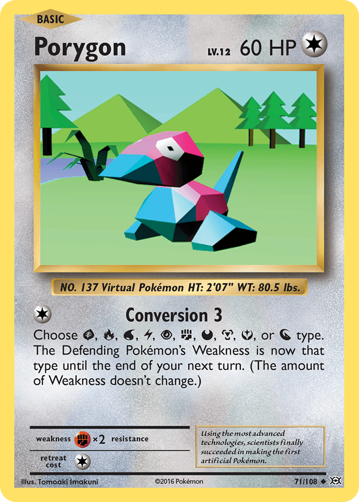 Porygon, kortbilde fra pokemontcg.io