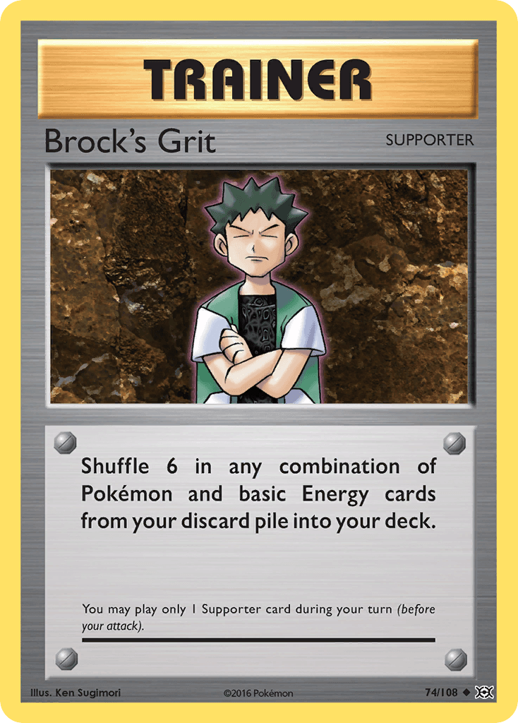 Brock's Grit, kortbilde fra pokemontcg.io