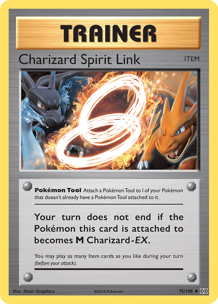 Charizard Spirit Link, kortbilde fra pokemontcg.io