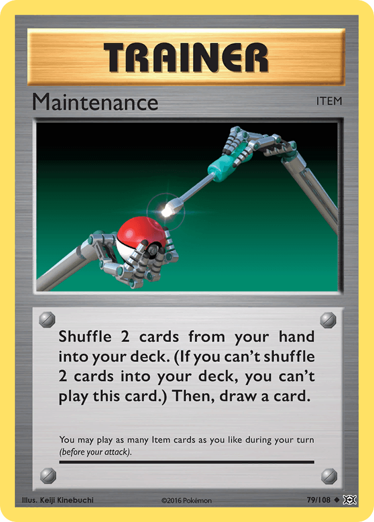 Maintenance, kortbilde fra pokemontcg.io