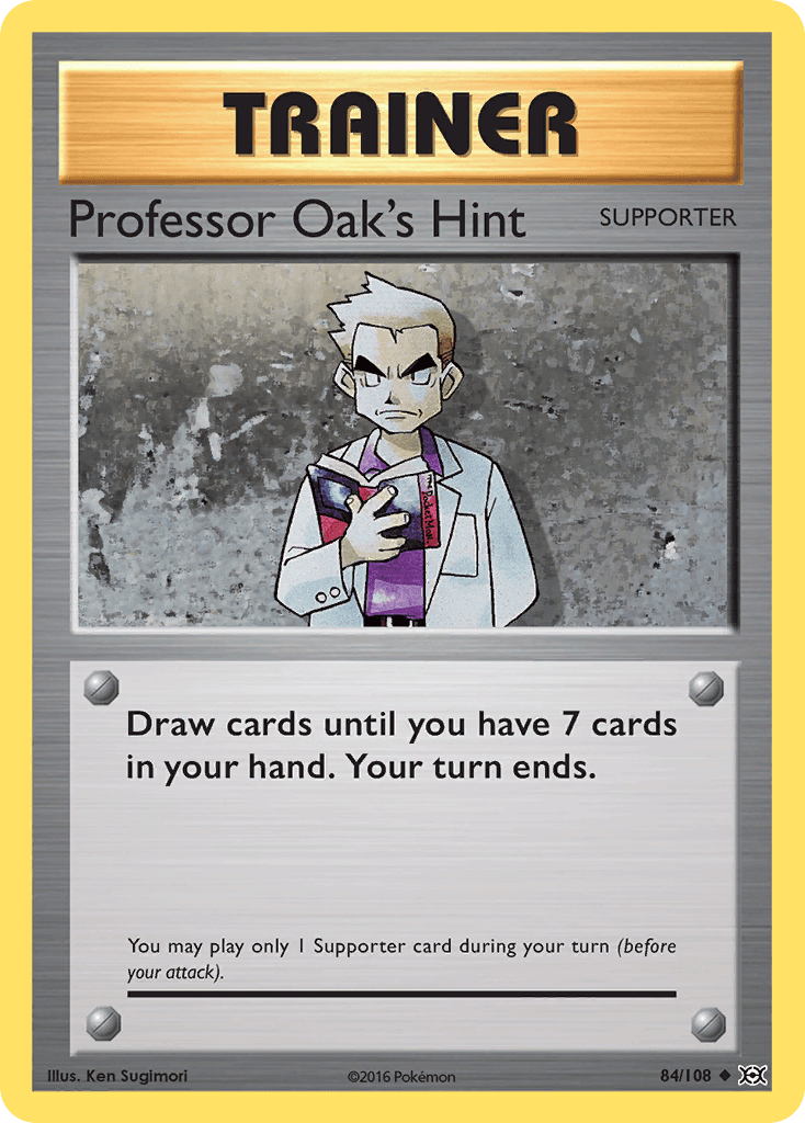 Professor Oak's Hint, kortbilde fra pokemontcg.io