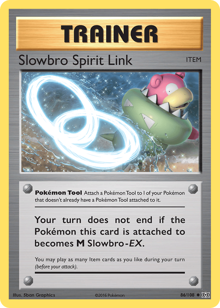 Slowbro Spirit Link, kortbilde fra pokemontcg.io