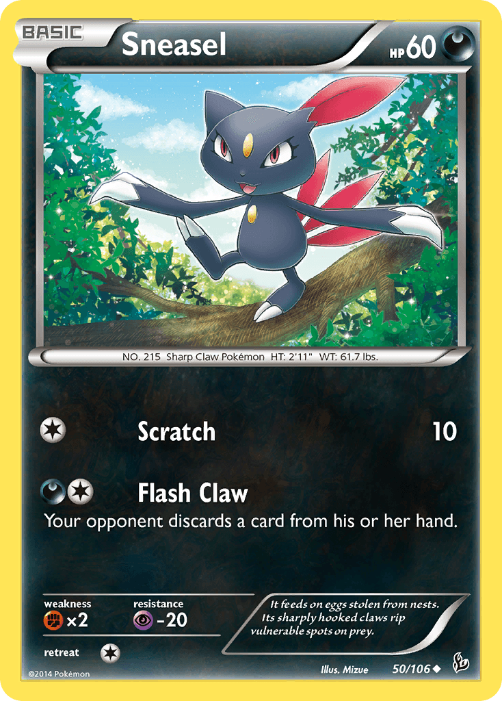 Sneasel, kortbilde fra pokemontcg.io